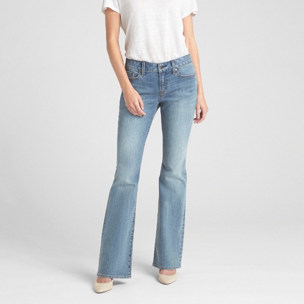 Gap curvy flare women's jeans